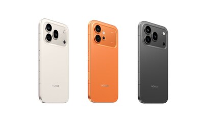 Honor 600 Series ba màu sắc Cream, Orange và Dark Blue