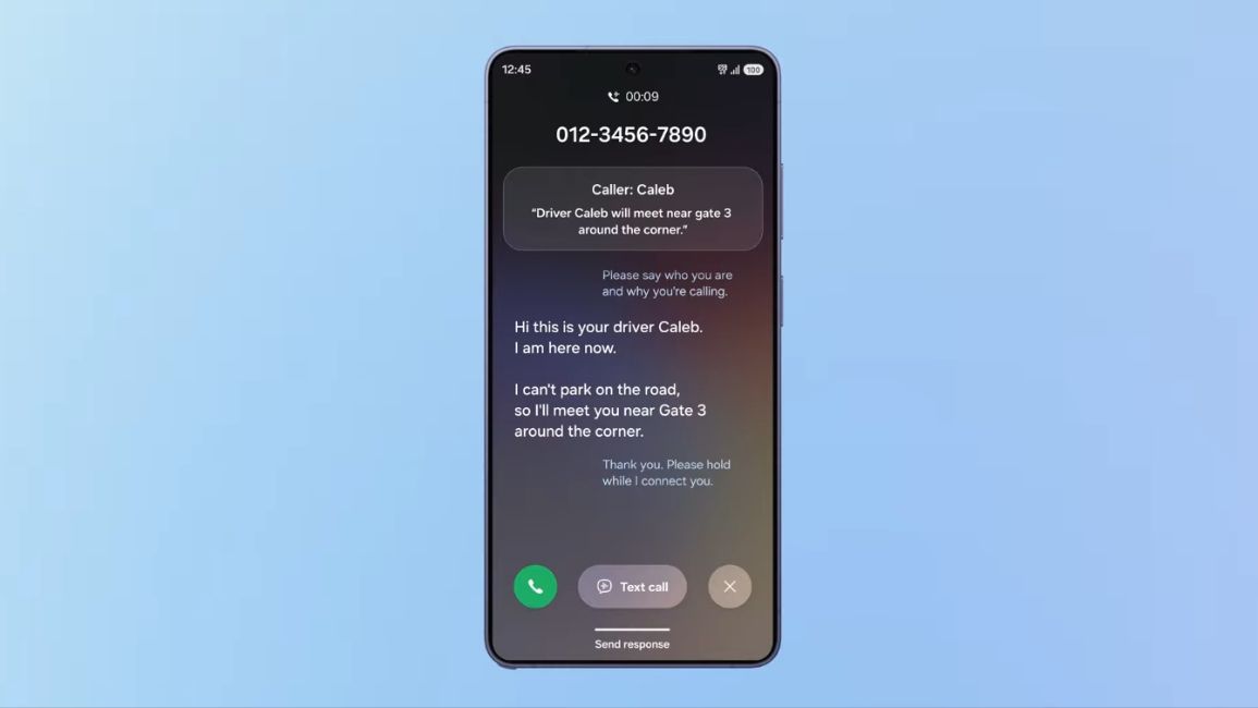 Galaxy AI AI Call Assist phiên âm và tóm tắt cuộc gọi Samsung
