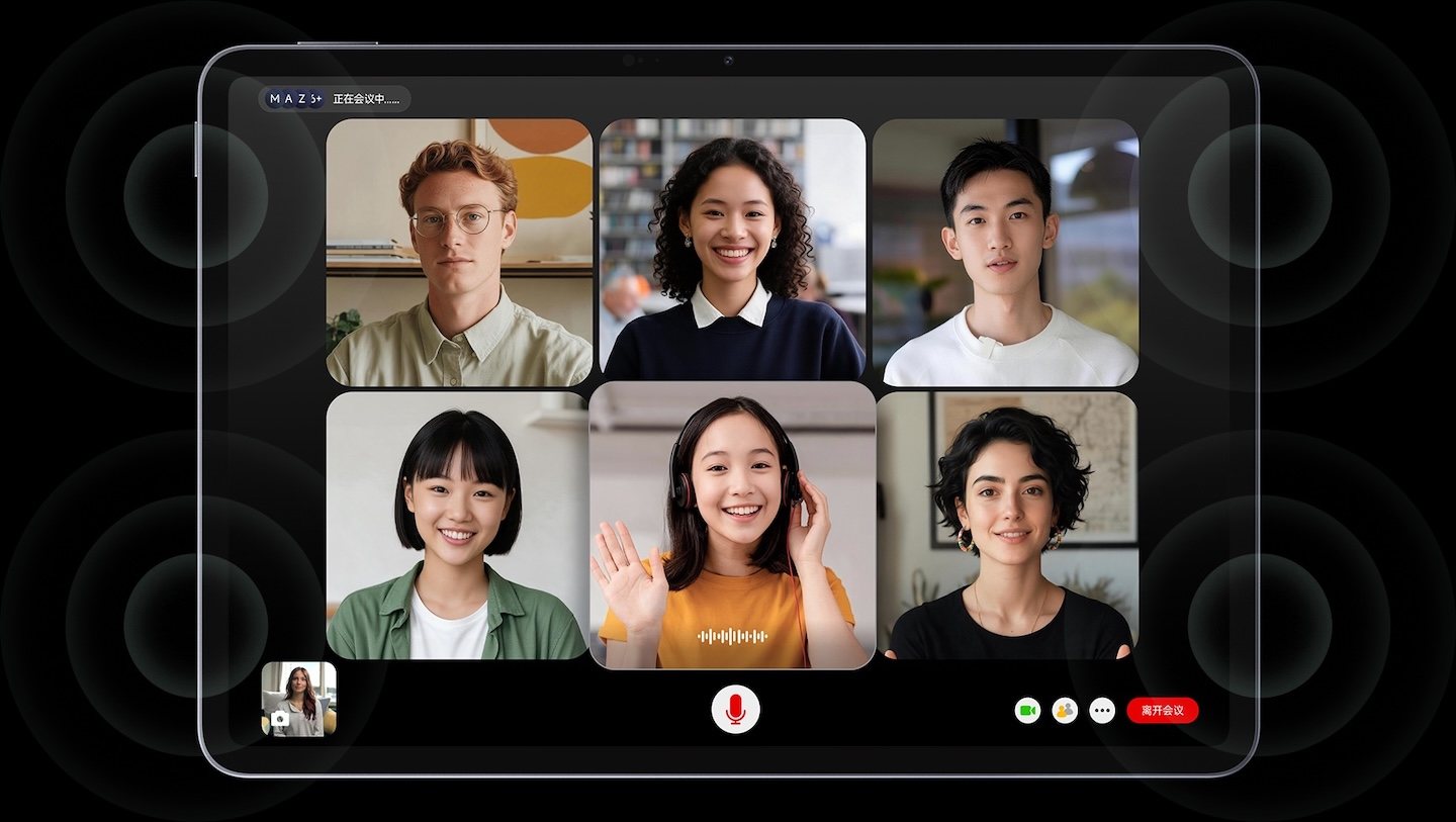 Xiaomi Pad 9 gan ban phim roi va but cam ung dat phia truoc